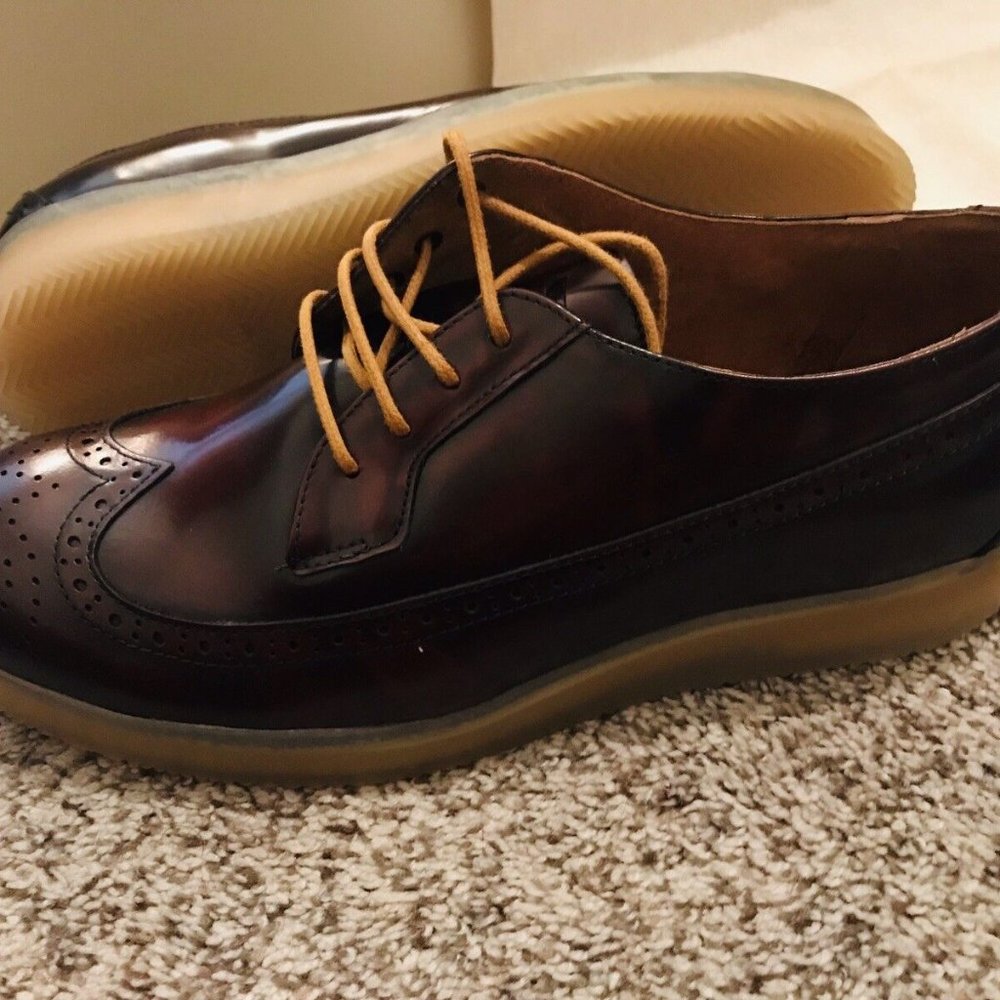Diesel Scrouge Low - Oxblood Wing Tip 10.5 US - NEW W/ BOX! - Picture 2 of 9
